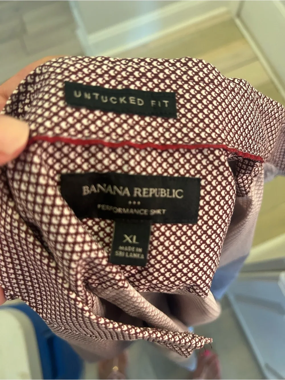 NWOT BANANA REPUBLIC button down dress shirt.